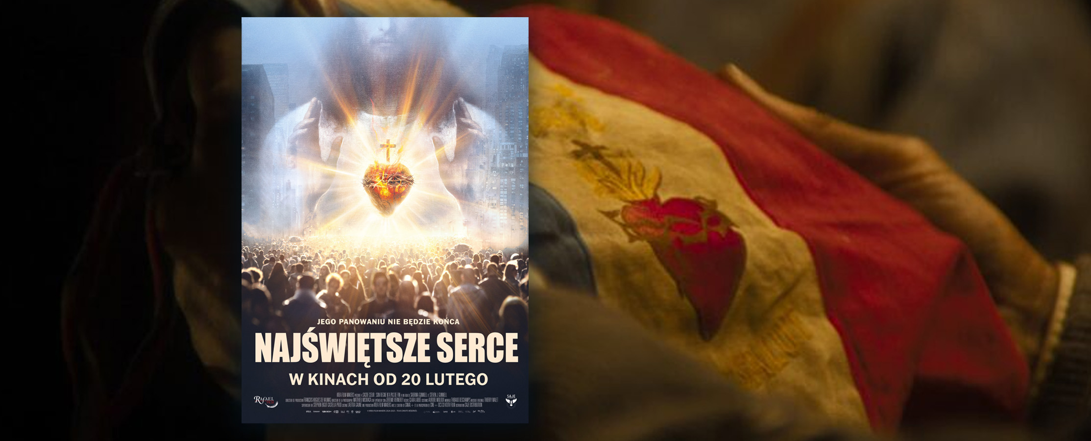 Apostolat Najświętszego Serca &ndash; patron honorowy filmu &bdquo;Najświętsze Serce. Jego panowaniu nie będzie końca&rdquo;